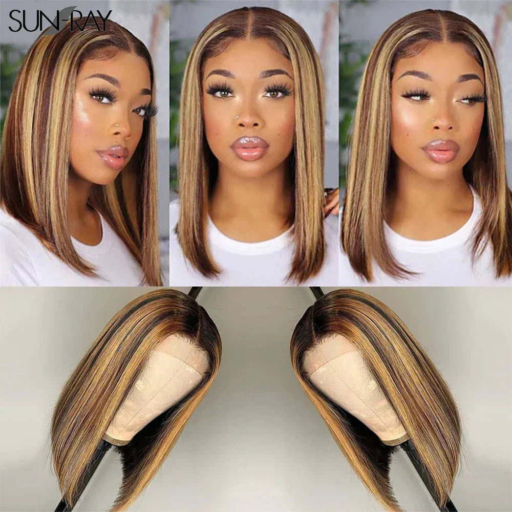Glueless wigs Bob Lace