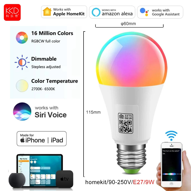 Smart Color-Changing ZigBee Bulb