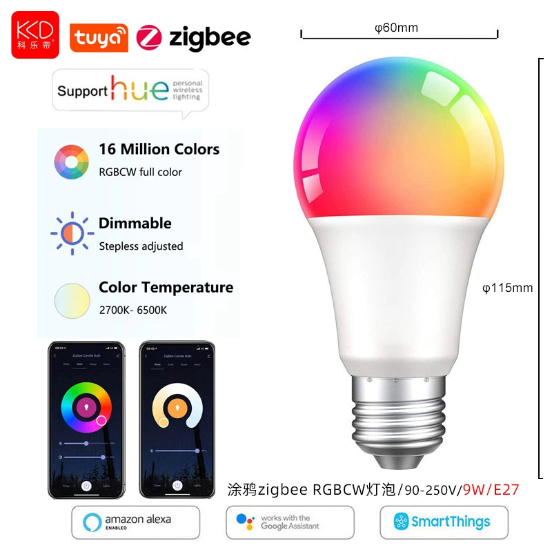 Smart Color-Changing ZigBee Bulb