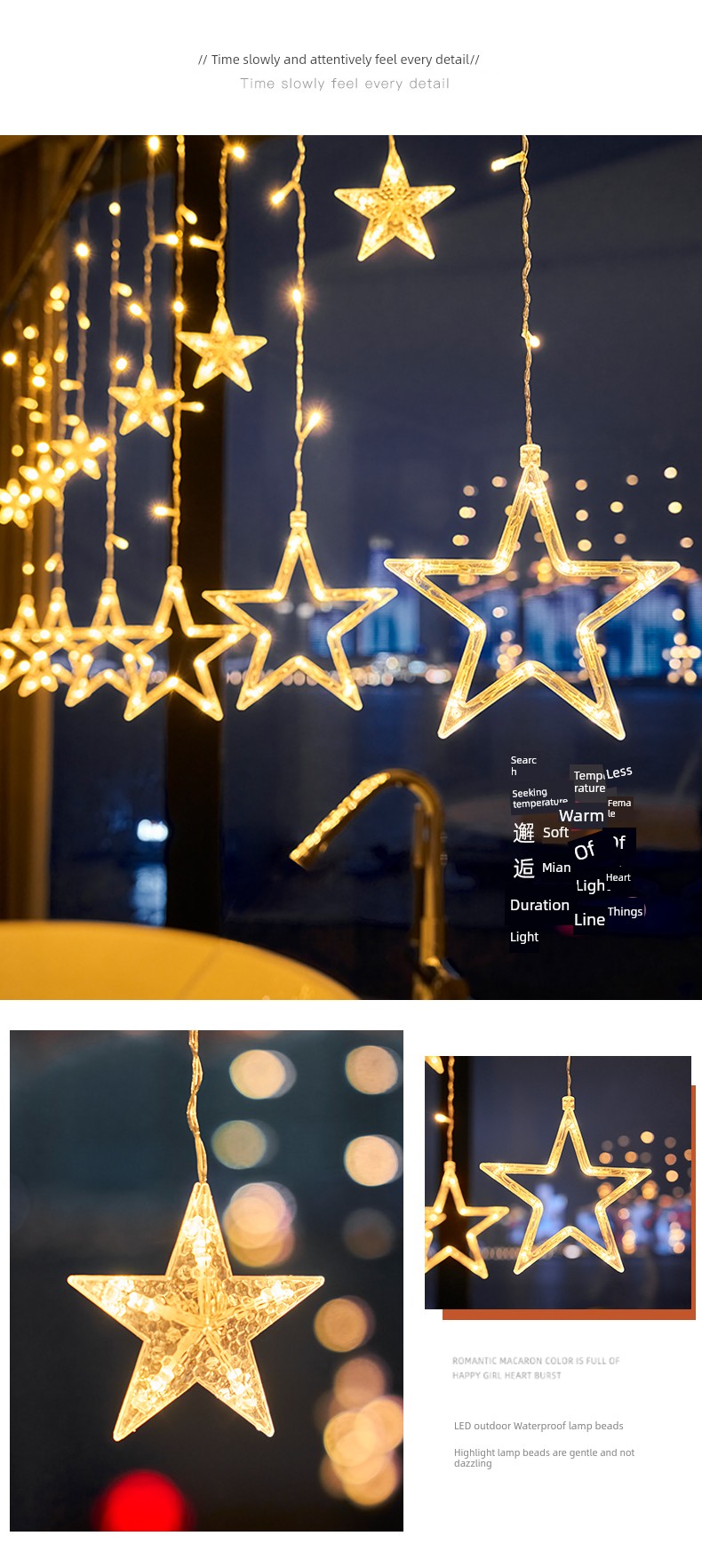 LED Starry String Lights