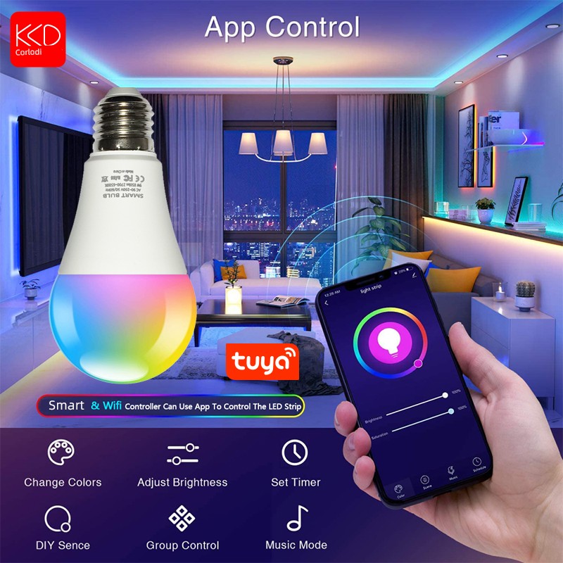 Smart Color-Changing ZigBee Bulb