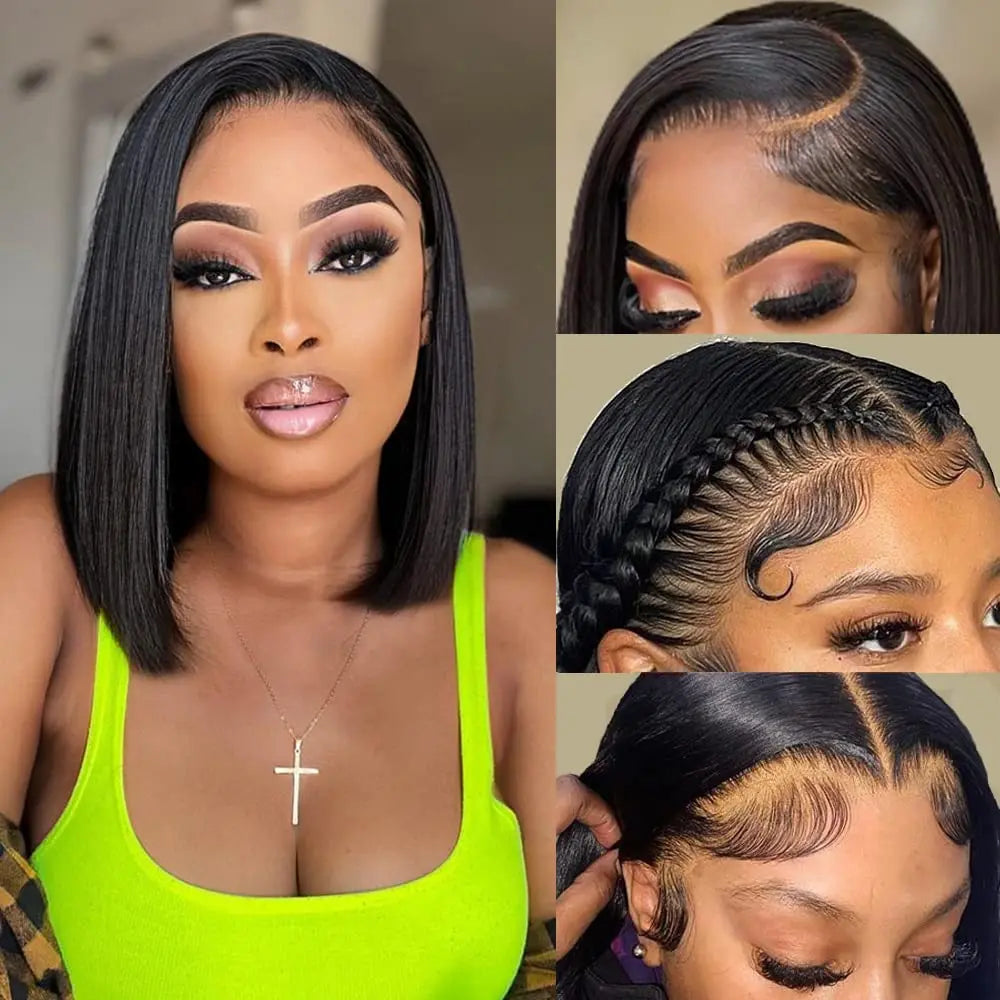 Glueless wigs Bob Lace