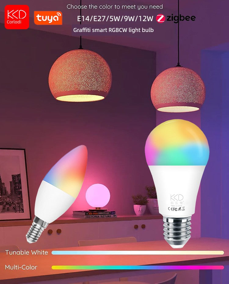 Smart Color-Changing ZigBee Bulb