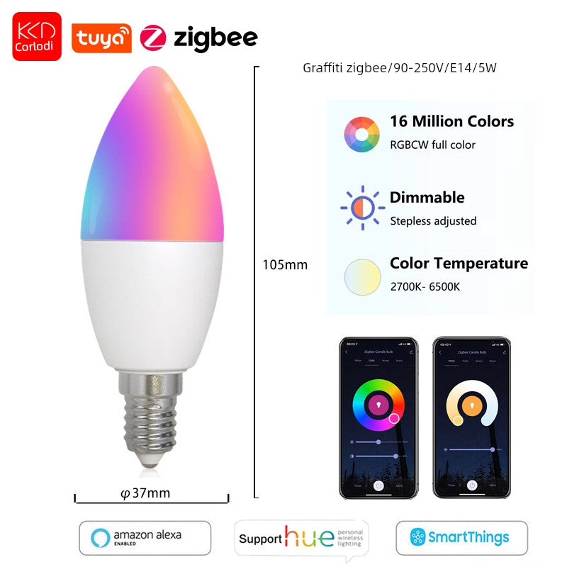 Smart Color-Changing ZigBee Bulb