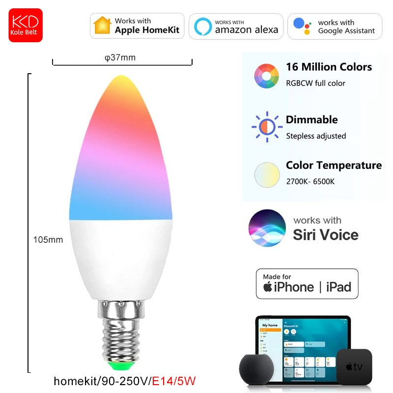 Smart Color-Changing ZigBee Bulb