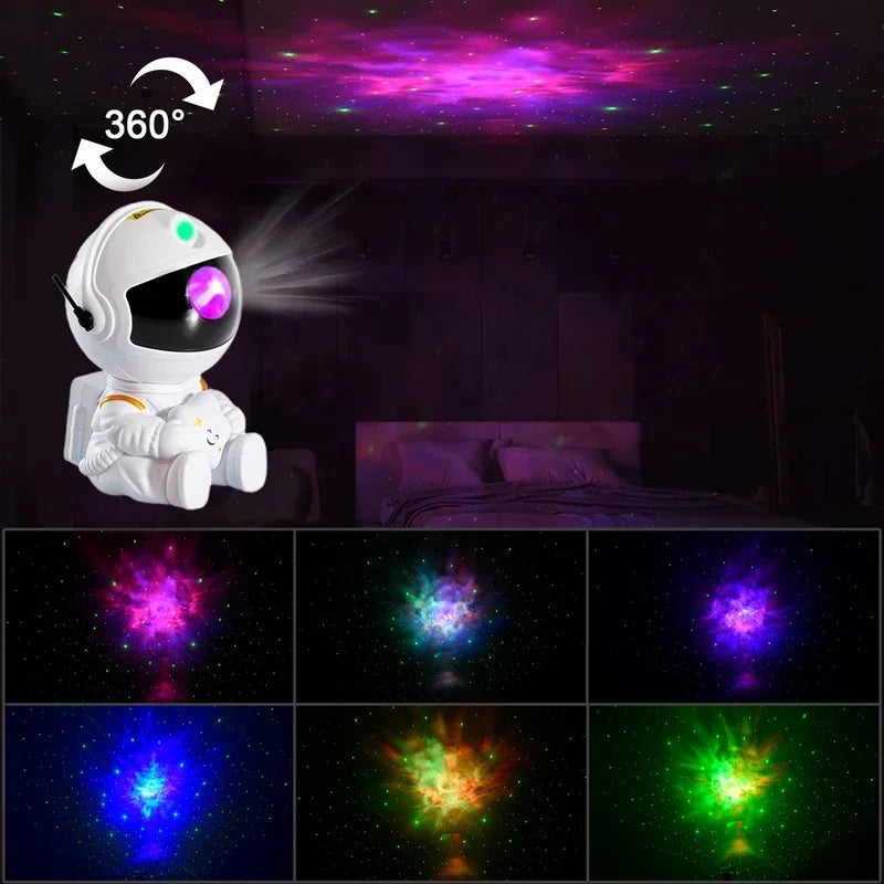 Star Astronaut Projector Lamp