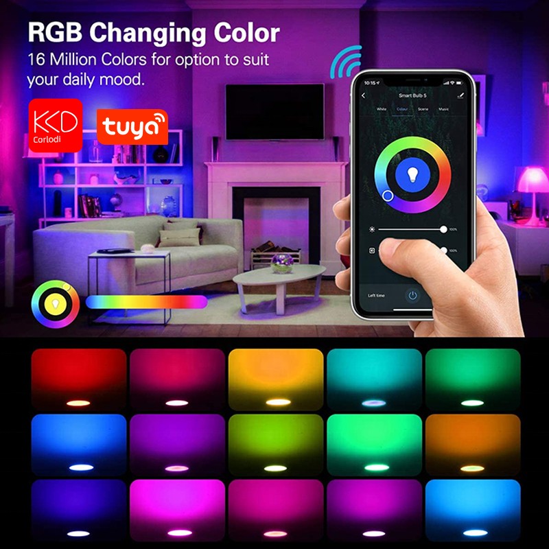 Smart Color-Changing ZigBee Bulb