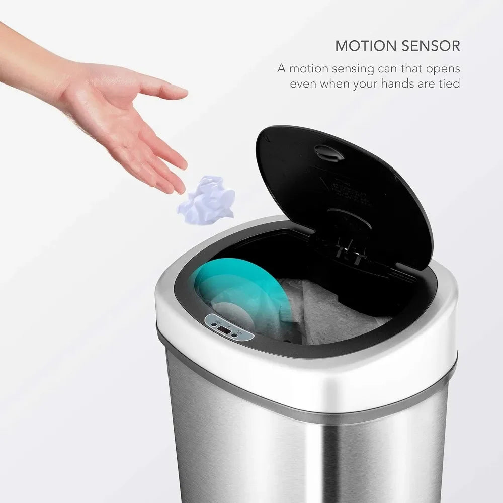 Touchless Motion Sensor Trash Can