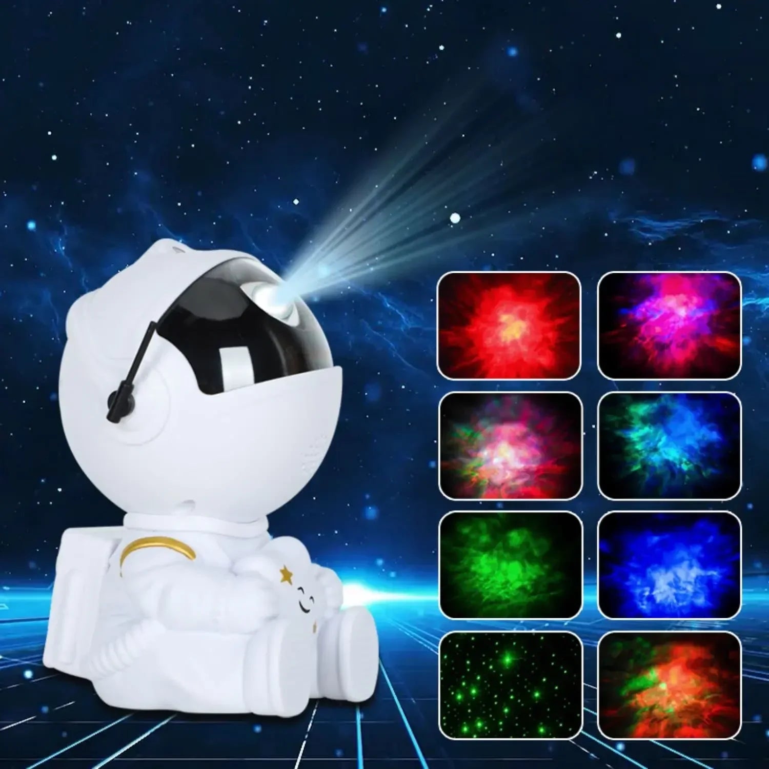 Star Astronaut Projector Lamp