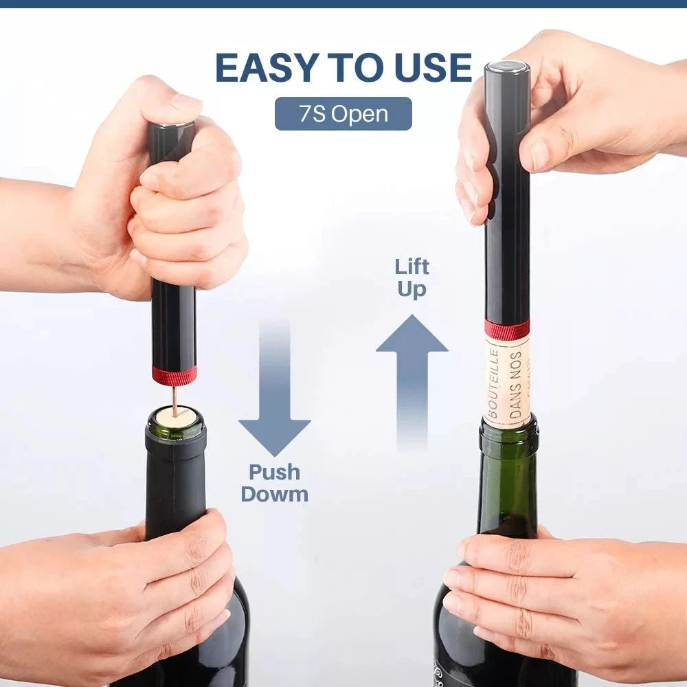 Air Pump Wine Opener Set