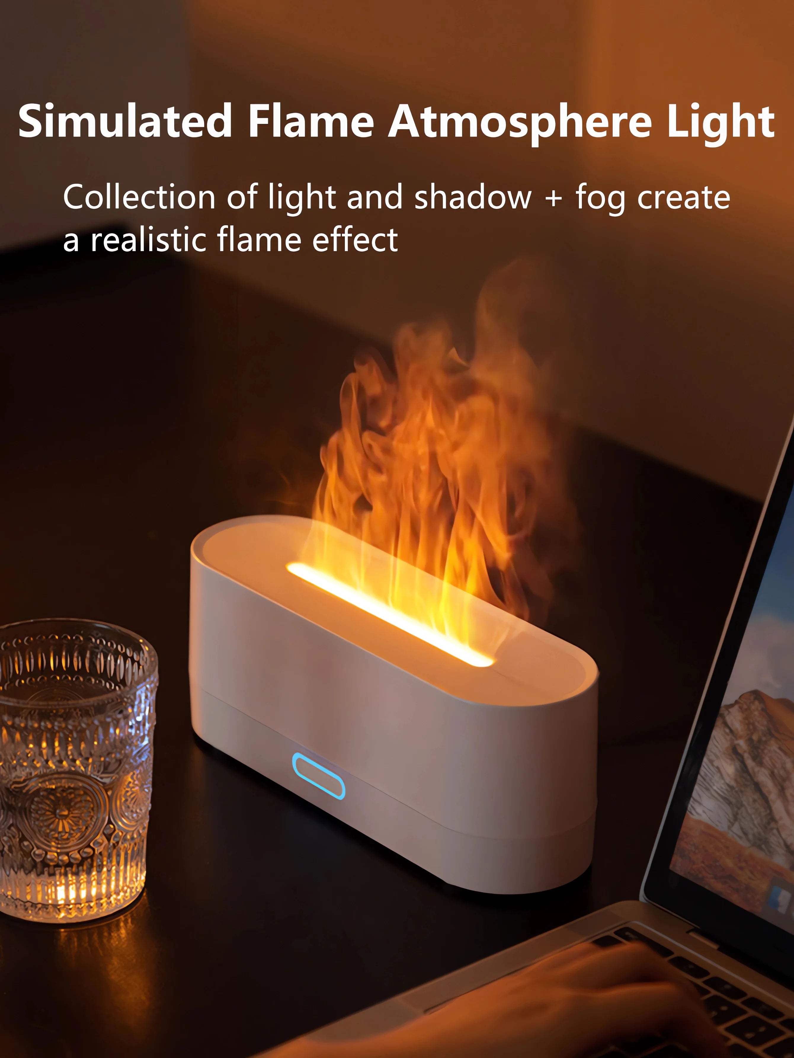 Flame Effect Aroma Diffuser