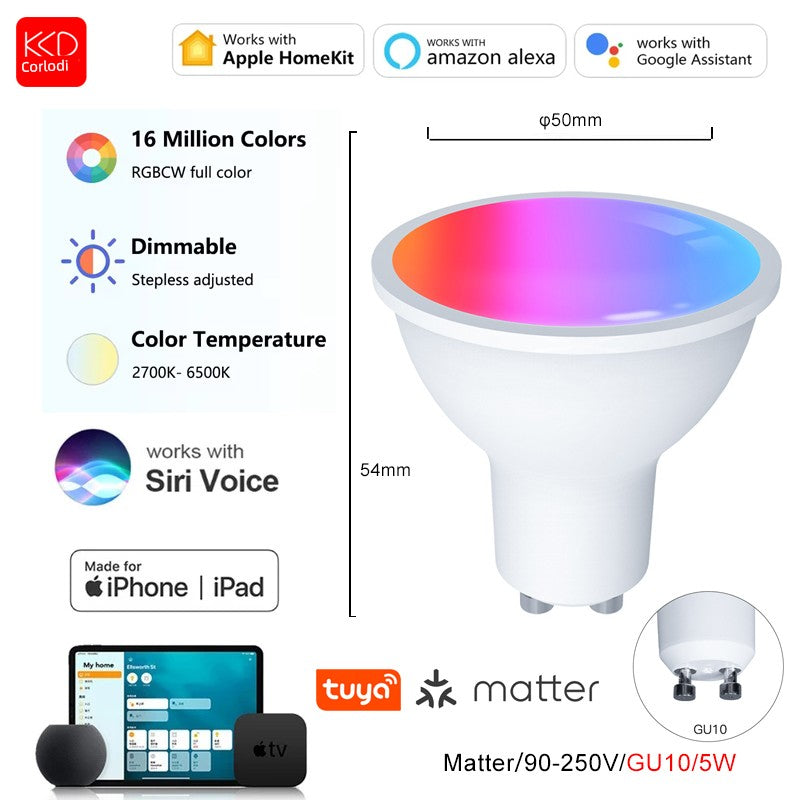 Smart Color-Changing ZigBee Bulb